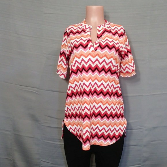 Goo Yoo Chevron high- low top sz Large - Picture 3 of 7